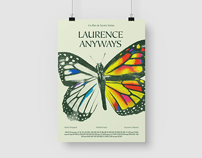 Afiche para "Laurence Anyways" + animación