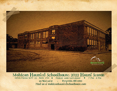 Mohican Haunted Schoolhouse Flyer