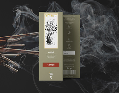 Incense stick packaging design assignment