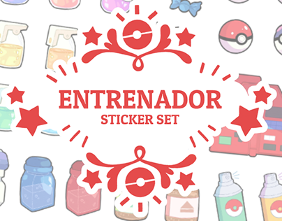 Pokémon Objects Sticker Sets