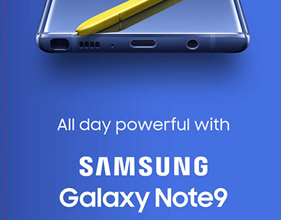 Samsung Galaxy Note 9 - Leaflet
