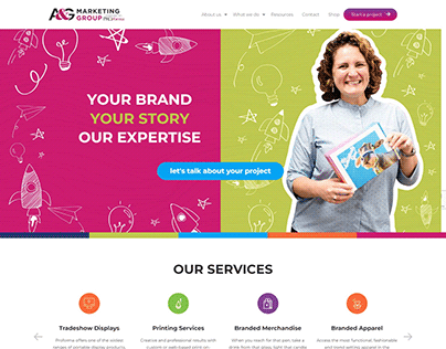 Agency Website - A&G