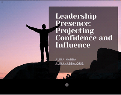 Leadership Presence: Projecting Confidence