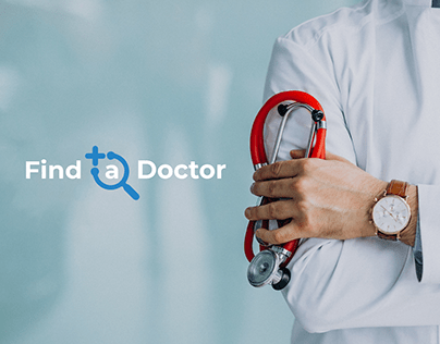 Find a doctor: Website Landing Page
