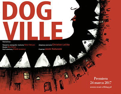 Poster for "Dogville" Lars von Trier