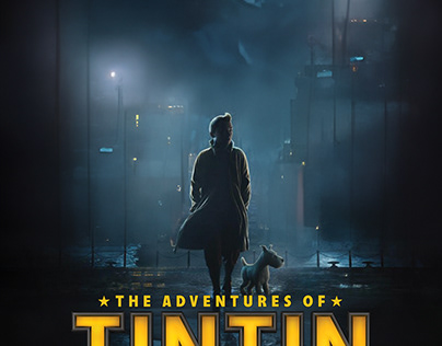 Movie poster Design (Fanmade) - Tintin
