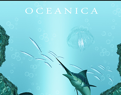 some illustration on a theme of ocean