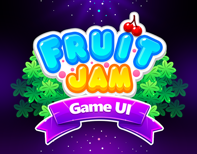 Match 3 Game UI: Fruit Jam