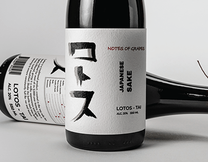 "LOTOS" Japanese sake
