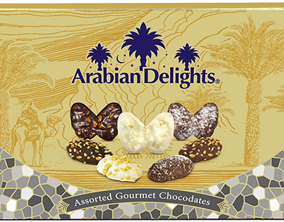 Arabian Delights Assorted Gourmet Chocodates - 200 gm