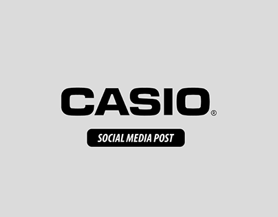Casio Calculator Social Media Post