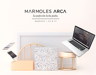 Mármoles Arca | Redesign UX & UI
