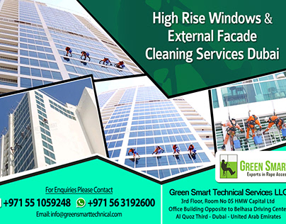 High Rise Windows & External Facade Cleaning Services