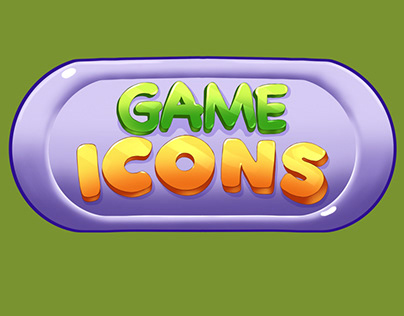 Game icons Fruits