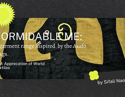 Formidable Me: Range inspired by Asafo Flags