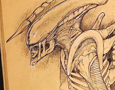 Alien Xenomorph sketches