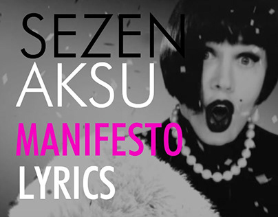 Sezen Aksu - Manifesto(lyrics Video)