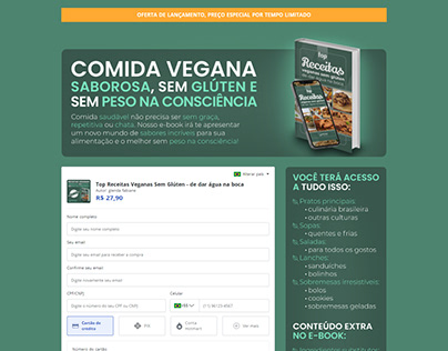 Checkout personalizado hotmart para E-book