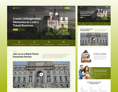 Project thumbnail - Luxury Travel Franchise | Website Design