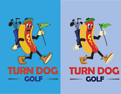 Turn Dog Golf // Logo
