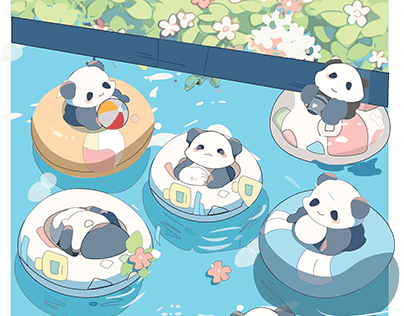 Panda Landscape