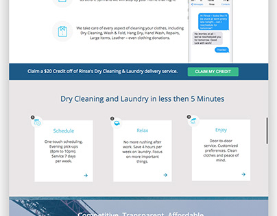 Rinse - Laundry and dry cleaning.