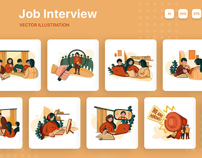 Job Interview Illustrations