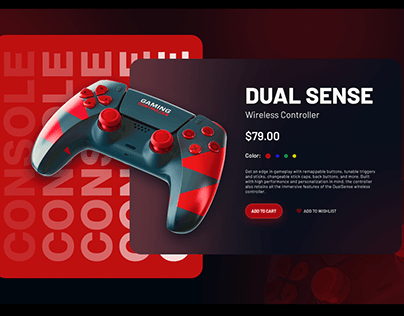Level up your console UI with this sleek re-design.