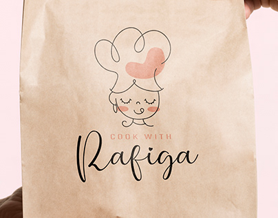 Bakery Logo "Cook with Rafiga" (cook logo)