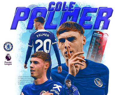 Flyer esportivo Cole Palmer - Chelsea