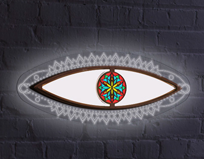 "Flower of Life" The Interior Lamp