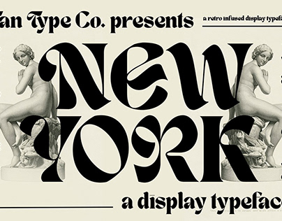 Retro Display Typeface