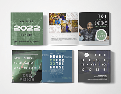 Project thumbnail - ANNUAL REPORT - Created for Year End Church
