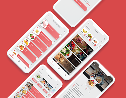 The Fridge - Food mobile app concept