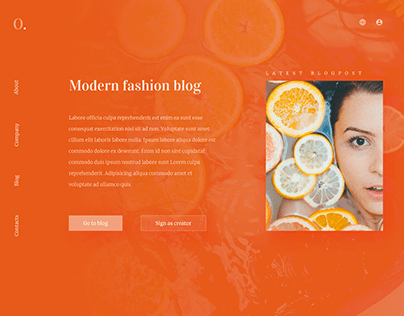 Mandarine - web-site