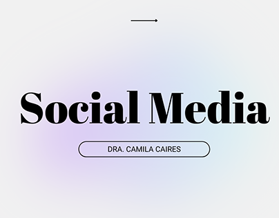 Dra. Camila Caires | Social Media
