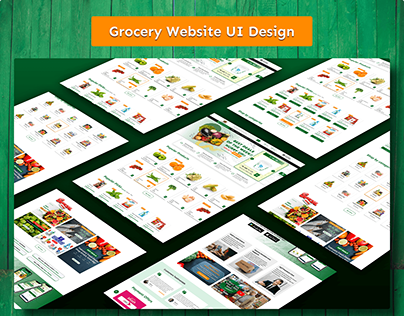 Grocery Website | web design