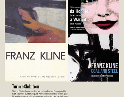 Franz Kline - Web Design