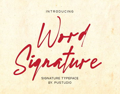 Word Signature