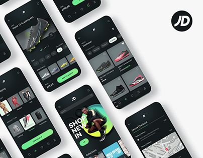 JD Sports - Mobile App Redesign Concept