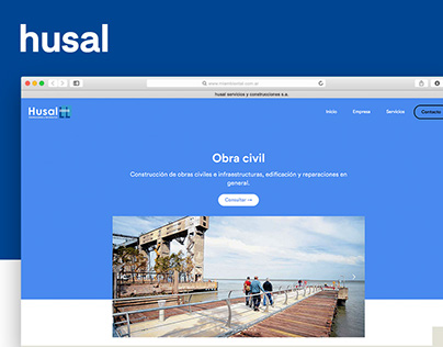 Desarrollo de Sitio Web — Husal