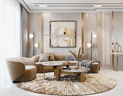 contemporary style livingroom