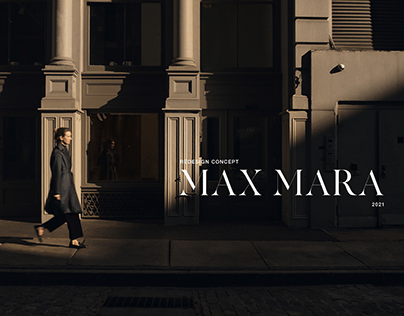 Max Mara — redesign concept