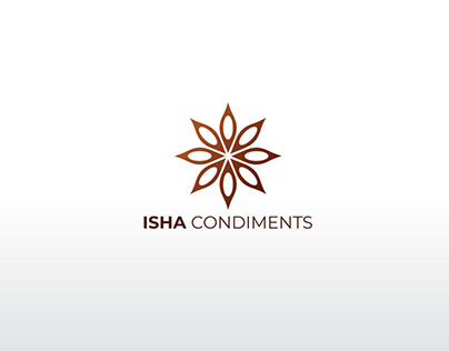ISHA Condiments Logo Design