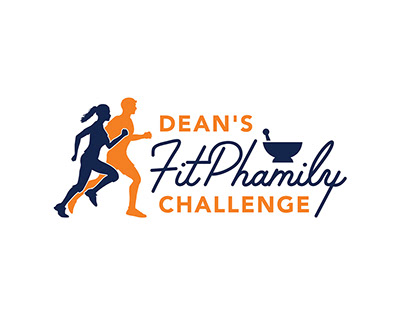 Dean's FitPhamily Challenge Logo & Infographics