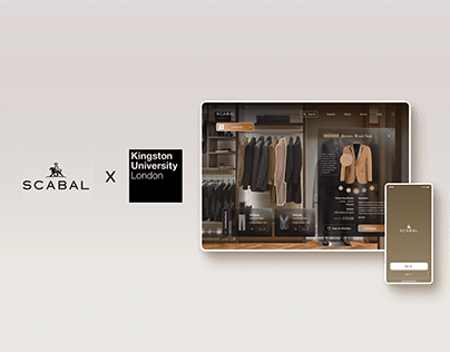UX/UI Case Study - Scabal - Luxury tailoring experience