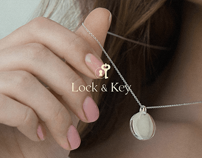 Lock & Key / jewelry brand identity / бренд украшений