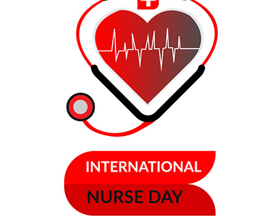 International nurse day vector image.