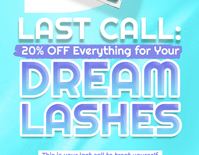 Eyelash Product Email Ads