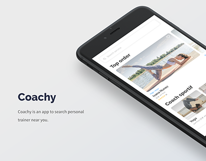 Coachy : Personal Trainer Mobila App Design
